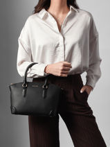 Handtas Murphy Leder Michael kors Zwart murphy R6G1WS8V-vue-porte