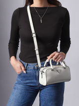 Handtas Arnela Polyurethaan Guess Wit arnela NY949674-vue-porte