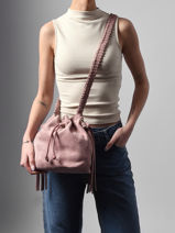 Cross Body Tas Maranta Woomen Roze maranta WMAT06-vue-porte