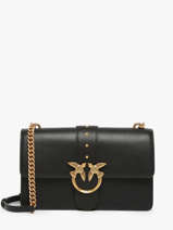 Cross Body Tas Love Bag Icon Pinko Zwart love bag icon AF1