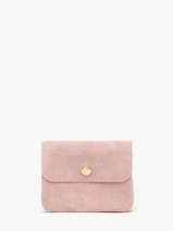 Portemonnee Velvet Leder Milano Roze velvet VE23091O