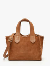 Handtas Velvet Caviar Milano Bruin velvet caviar VC25111