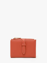 Portefeuille Saffiano David jones Oranje saffiano P163