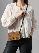 Cross Body Tas Love Bag Soft Pinko Bruin love bag soft 6023A32A-vue-porte