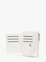 Portemonnee Met Kaarthouder Saffiano Miniprix Wit saffiano F5012-vue-porte