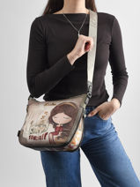 Cross Body Tas Muse Anekke Veelkleurig muse 42703138-vue-porte