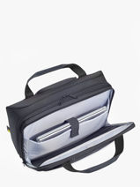 Documententas Op Wieltjes 2 Compartimenten Met 17" Laptopvak Delsey Zwart parvis + 3944451-vue-porte