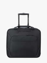 Documententas Op Wieltjes 2 Compartimenten Met 17" Laptopvak Delsey Zwart parvis + 3944451