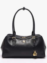 Schoudertas Dryden Leder Lauren ralph lauren Zwart dryden 31P06068