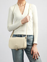 Cross Body Tas Grained Miniprix Wit grained F7532OR-vue-porte