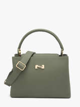 Handtas Magnolia Leder Nathan baume Groen eden 3