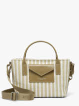Cross Body Tas Kba Mariniere Osier Lancaster Beige kba mariniere osier 78