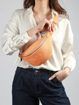 Heuptasje Small Derby Leder Nathan baume Oranje n city 25-vue-porte