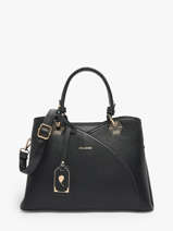 Handtas Saffiano Miniprix Zwart saffiano M9431