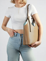 Schoudertassen Th Modern Tommy hilfiger Bruin th modern AW18617-vue-porte