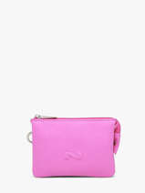 Portemonnee 2 Compartimenten Original N Leder Nathan baume Roze original n 302N