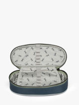 Pennenzak 1 Compartiment Vintage Urban Cameleon Blauw vintage urban PBVBPLUM-vue-porte