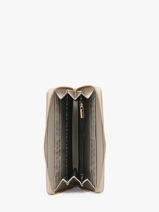 Portefeuille Lulu castagnette Beige zip CHRYS702-vue-porte