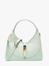Cross Body Tas Caviar Leder Milano Groen caviar CA26022