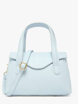Handtassen Caviar Leder Milano Blauw caviar CA26021