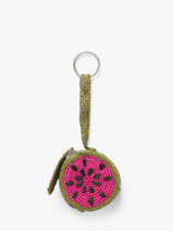 Tasjuweeltje Summer Fruit Raffia Le voyage en panier Roze l