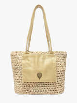 Schoudertas Estival Le voyage en panier Goud estival PM946