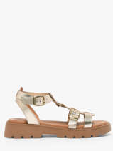 Sandalen Uit Leder We do Goud women 45710A05