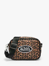 Cross Body Tas Mell Nylon Von dutch Bruin bags MELL