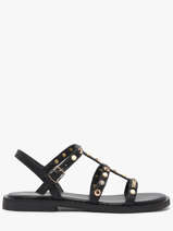 Sandalen Uit Leder Les tropeziennes Zwart women CORLYLOW