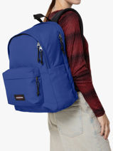 Rugzak 2 Compartimenten Met 16" Laptopvak Eastpak Blauw pbg authentic PBGA5BIK-vue-porte