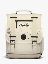 Rugzak Vintage North 2 Compartimenten Cameleon Beige vintage north 28349-22
