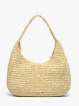 Schoudertas Bold Monogram Stro Calvin klein jeans Beige bold monogram 4F3448G