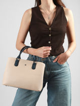 Handtas Maya Hexagona Beige maya 2120200-vue-porte