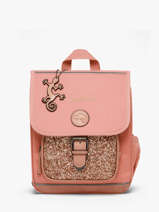 Rugzak 1 Compartiment Vintage Fantasy Cameleon Roze vintage fantasy SD30