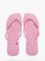 Teenslippers Sl Sq Lg Met Havaianas Roze women 4148257F