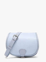 Cross Body Tas Le Boh�mien Lavande Leder Paul marius Blauw lavande BOHEMLAV