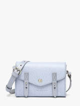 Cross Body Tas Le Mini Indispensable Lavande Leder Paul marius Blauw lavande MINILAV