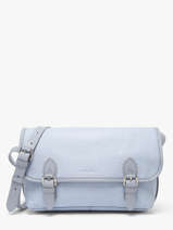 Cross Body Tas Loulou Lavande Leder Paul marius Blauw lavande LOULOLAV