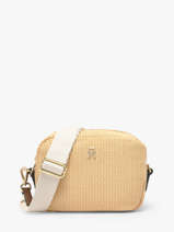 Cross Body Tas Popette Polyurethaan Tommy hilfiger Bruin popette AW18525