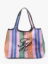 Schoudertas Th Summer Polyurethaan Tommy hilfiger Veelkleurig th summer AW18397