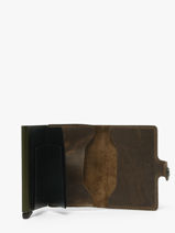 Kaarthouder Vintage Leder Secrid Bruin vintage MV-vue-porte