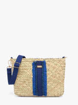 Cross Body Tas Monaco Stro Les tropeziennes Beige monaco TZ02