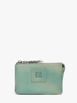 Portemonnee Heritage Leder Biba Blauw heritage BT35