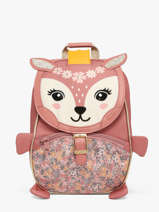 Mini Rugzak Tann's Roze ecole des tann's 645172