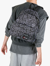 Rugzak 1 Compartiment Eastpak Zwart pbg authentic PBG5BG4K-vue-porte