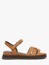 Sandalen Uit Leder Tamaris Bruin women 46