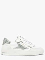 Sneakers Uit Leder Semerdjian Wit women ALED611
