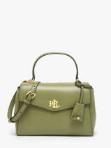 Cross Body Tas Farrah Leder Lauren ralph lauren Groen farrah 31P15611