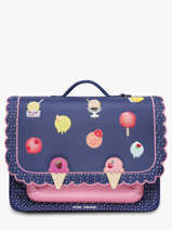Boekentas 2 Compartimenten Jeune premier Blauw daydream girls G