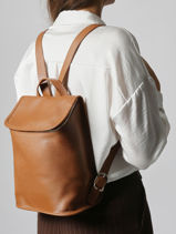 Longchamp Le foulonn� Rugzak Bruin-vue-porte